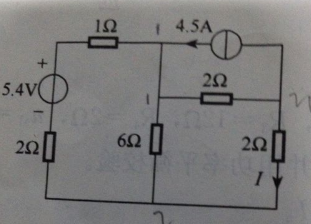 电路如图（a)所示，用叠加定理求电流I。电路如图(a)所示，用叠加定理求电流I。    