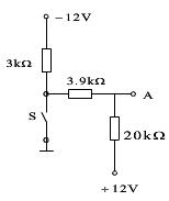 如图（a)所示电路中，求开关S断开和闭合两种情况下a点的电位。如图(a)所示电路中，求开关S断开和闭