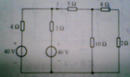 用戴维南定理计算图所示电路中的电流I（请思考求解该题还有哪些方法，这些方法与用戴维南定理解题相比，哪