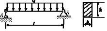 简支梁的荷载情况及尺寸如图所示，材料的弹性模量为E，求梁下表面的纵向总伸长。    