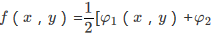 设二维随机变量（X，Y)的概率密度为，其中φ1（x，y)和φ2（x，y)都是二维正态密度函数，且它们