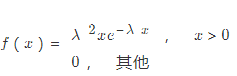 设总体X的概率密度为．（λ＞0,a＞0)根据来自总体X的简单随机样本X1，X2，…，Xn，求未知参数