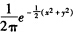 设随机变量（X，Y)服从二维正态分布，其概率密度为f（x，y)=，则E（X2＋Y2)等于（)。A．2