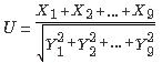 设总体X与Y相互独立同服从N（0，32)分布，而X1，X2，…，X9和Y1，Y2，…，Y9分别是来自