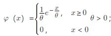 设总体X的概率密度为  X1，X2，…，Xn是取自总体X的简单随机样本．设总体X的概率密度为    