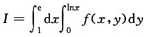 设f（x，y)是连续函数，交换累次积分的积分次序，其结果为（)．  （A)  （B)  （C)  （