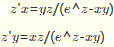 求由方程ez=xyz所确定的隐函数z=f（x，y)的偏导数、．求由方程ez=xyz所确定的隐函数z=