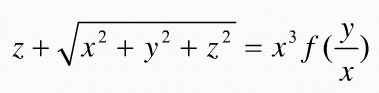 证明曲面上任意点处的切平面在Oz轴上的截距与切点到坐标原点的距离之比为常数，并求此常数证明曲面上任意