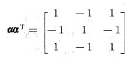设α是3维列向量，满足，求αTα.设α是3维列向量，满足，求αTα.
