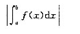 设f（x)在[a，b]上连续，则曲线y=f（x)与直线x=a，x=b所围平面图形的面积为（)．  （