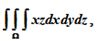 计算，其中Ω是由平面z=0，z=y，y=1以及抛物柱面y=x2所围成的闭区域．计算其中Ω是由平面z=