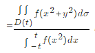 设函数f（x)连续且恒大于0，      其中Ω（t)={（x，y，z)|x2＋y2＋z2≤t2}，