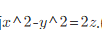 分别写出曲面在下列各平面上的截痕的方程，并指出这些截痕是什么曲线？  （1)x=2；（2)y=0；（