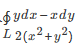 计算曲线积分，其中L为圆周（x－1)2＋y2=4,L的方向为逆时针方向．计算曲线积分，其中L为圆周(