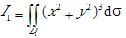 设，其中；又，其中D2={（x，y)|:0≤x≤1，0≤y≤2}，试利用二重积分的几何意义说明I1与