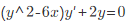 求下面微分方程的通解或特解。y=y&#39;＋x求下面微分方程的通解或特解。y=y&#39;+x；