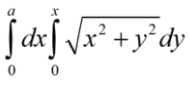 13．把下列积分化为极坐标形式，并计算积分值：
