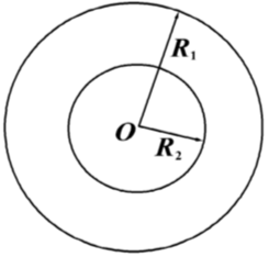 如图所示，在半径分别为R1和R2的两个同心球面上，分别均匀地分布着电荷＋Q和－Q，求：如图所示，在半