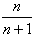 已知直线（n＋1）x＋ny=1（n∈N*）与坐标轴围成的三角形的面积为xn，则x1＋x2＋…＋xn=
