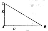 如图，，分别为的边，上的点，且不与的顶点重合。已知的长为，AC的长为n,，的长是关于的方程的两个根。