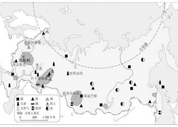 日本工业分布特点及原因读日本工业和俄罗斯工业分布图，回答问题。（1）比较俄罗斯和日本工业分布特点和原