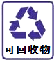 厨余垃圾标志下图为国家颁布的“城市生活垃圾分类标志”，易拉罐和废弃的塑料瓶属于（）A．厨余垃圾B．可