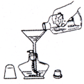 酒精怎么稀释下列实验操作正确的是（）A．取固体药品B．添加酒精C．稀释浓硫酸D．过滤