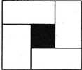 如图，小丽有4块完全相同的白色长方形纸板（长和宽都是整厘米数），还有一块面积是A平方厘米的黑色正方形