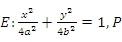 平面直角坐标系中，已知椭圆：的离心率为，左、右焦点分别是.以为圆心以3为半径的圆与以为圆心1为半平面