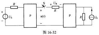 （浙江大学2005年考研试题)电路如图16—32所示，已知Us=20V，Is=2A，R=5Ω，P为线