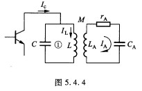 在图5．4．4的电路中，中介回路的Q0=150，ηk=96％；第二回路的QA=20。放大器工作于θ=