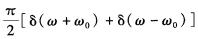 cos（ω0t)ε（t)的拉氏变换为__________。A．B．C．D．cos(ω0t)ε(t)的