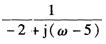 求信号e－（2＋j5)tε（t)的傅里叶变换_________。A．B．C．D．求信号e-(2+j5