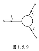 一个放大电路中晶体管三个电极的电流如图1．5．9所示，已量得，I1=一2．14mA，I2=2．10m