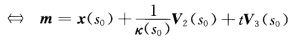 设P0为两曲线x（s)与设k（s0)≠0．证明：曲线C：x（s)（s为其弧长)与已给球面（球心为m)