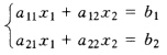 设线性方程组 中aii≠0（i＝1，2)，证明：解此方程组的Jacobi迭代法和Gauss－Seid