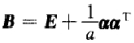 设设N维向量α＝（A，0，…，0，a)T，a＜0；E为n阶单位矩阵，矩阵 A＝E—ααT， ， 其中