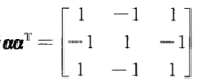 设设α为3维列向量，αT是α的转置。若，则αTα＝_______．设α为3维列向量，αT是α的转置。