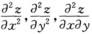 求下列极限： 求下列函数的二阶偏导数求下列函数的二阶偏导数 