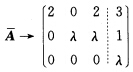 若线性方程组AX＝B的增广矩阵经初等行变换化为 其中λ为常数，则此线性方程组（)．A．可能有无若线性