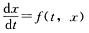 试求初值问题 设函数f（t，x)在整个平面上都有定义，连续且有界，证明方程 的任一解均可延拓到整设函