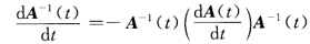 设A（t)和A－1（t)均为n阶可微矩阵，证明：设A(t)和A－1(t)均为n阶可微矩阵，证明：请帮