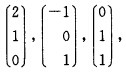 设3阶方阵A的特征值为1，1，3，对应的特征向量分别为求矩阵A。设3阶方阵A的特征值为1，1，3，对