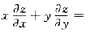 设函数z＝z（x，y)由方程确定，其中F为可微函数，且F2≠0 且A．x．B．z．C．－x．D．－z