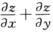 设方程F（x－z，y－z)＝0确定了函数z＝z（x，y)，F（u，v)具有连续偏导数，且Fˊu＋Fˊ
