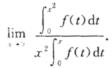 设f（x)具有一阶连续导数，且f（0)＝0，fˊ（0)≠0．求：设f(x)具有一阶连续导数，且f(0