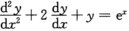 关于微分方程的下列结论： ①该方程是齐次微分方程 ②该方程是线性微分方程 ③该方程是常系数微关于微分