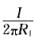 如图所示 一个磁导率为μ1，的无限长均匀磁介质圆柱体，半径为R1，其中均匀地通过电流I。在它外面如图