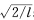 已知一维势箱中一个自由电子处在∮（χ)＝sin（nπχ／l)态（0≤χ≤1)，则该电子出现在l／2和