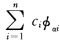 当∮αi代表α原子的i原子轨道时，∮＝是（)。A．LCAO－MOB．杂化轨道C．原子的波函数当∮αi